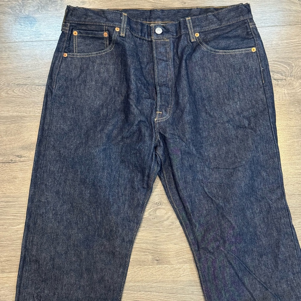 501 Levi's Relaxed Fit Dark Indigo Jeans